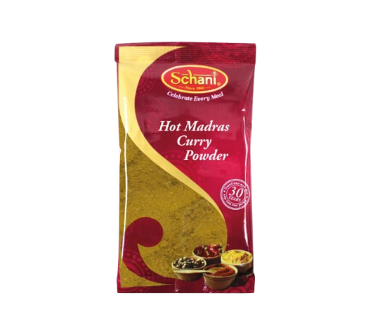 [GRO12911] Schani Hot Madras Curry Powder 1Kg