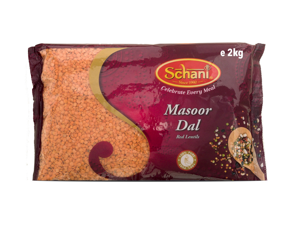 [LEN12941] Schani Masoor Dal (Red Lentils) 2Kg