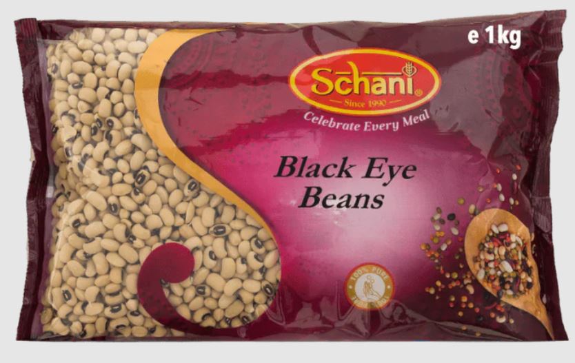 Schani Black Eye Beans 1Kg