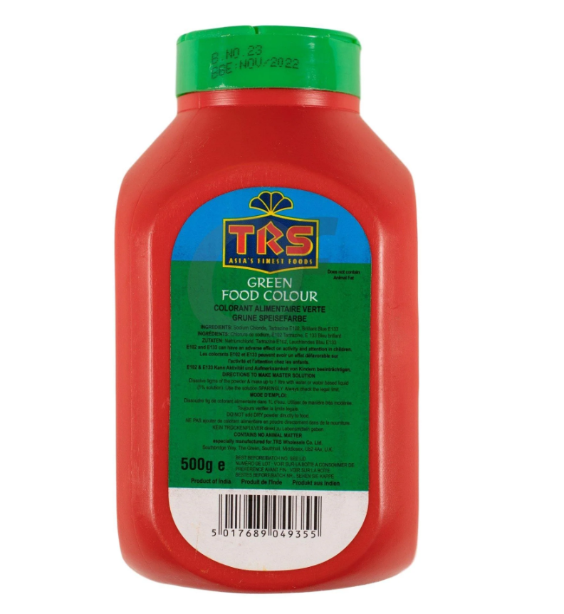 [COL13416] TRS Green Food Color 500g