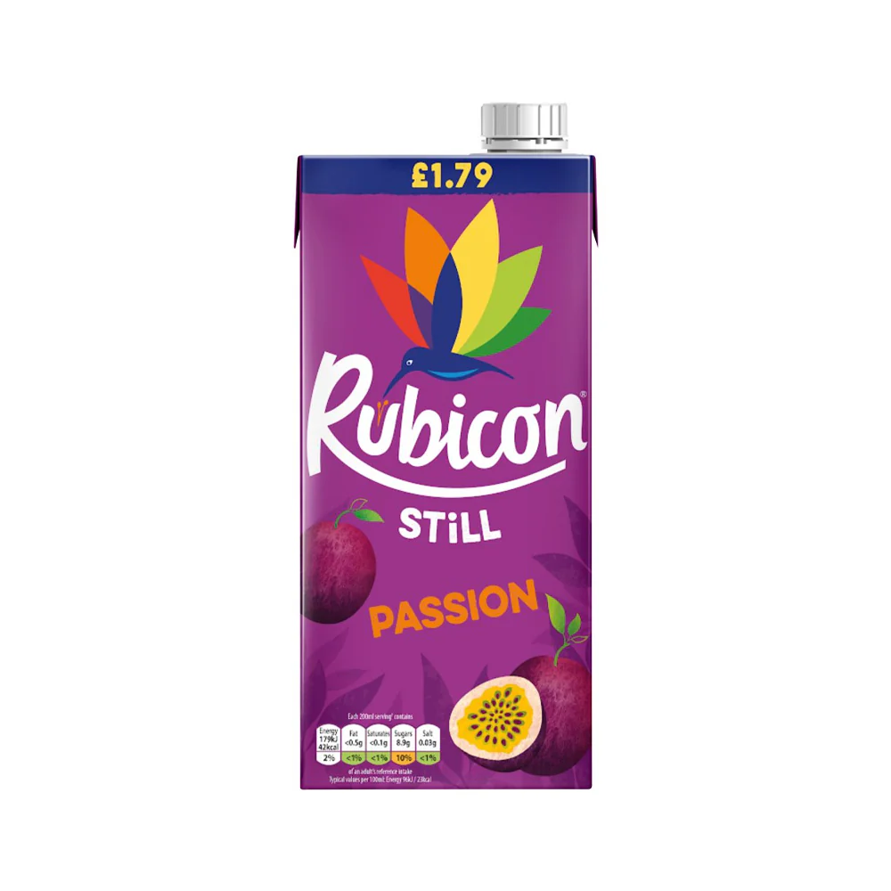 [SOF12710] Rubicon Passion Fruit 1Ltr