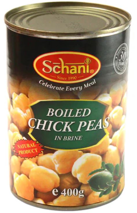 Schani Chick Peas Boiled 400GM