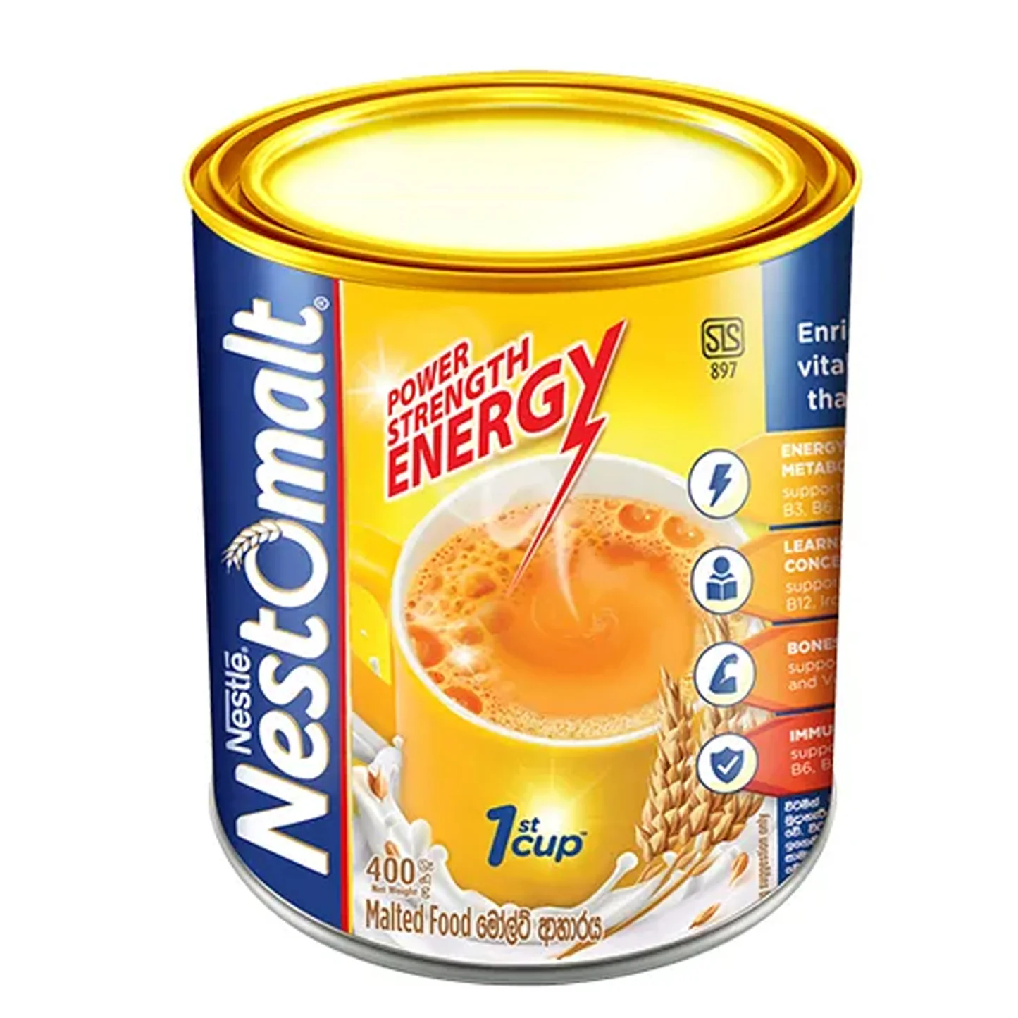 [TEA11574] Nestle Nestomalt-Tins-Srilanka 400GM