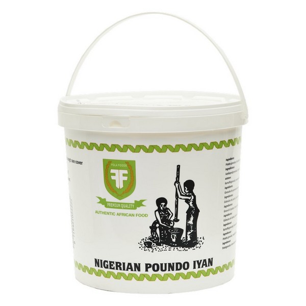 Fola Food Pounded Yam 9KG (bucket)