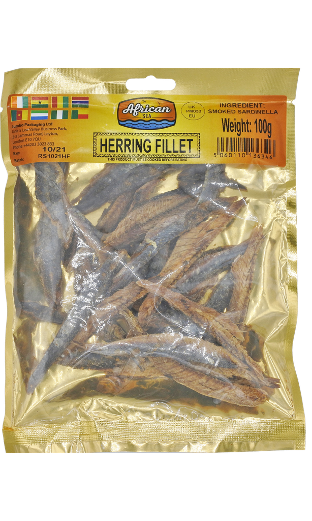 [FIS9164] Dried Herring Fillet 100g