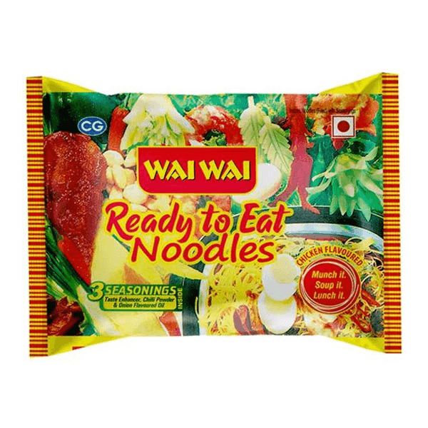 Wai Wai Chicken Noodles 75GM