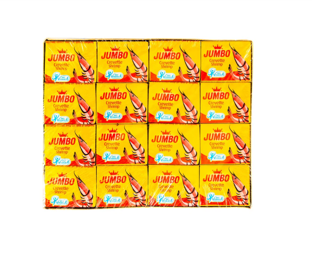 Jumbo Bouillon Cubes (Prawn) Crevette 48X10Gm Per Pkt