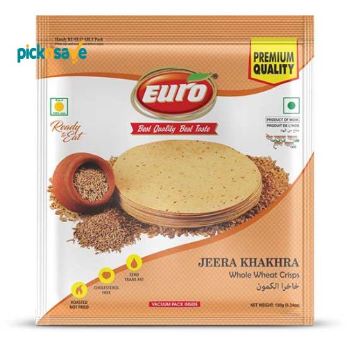Euro Khakra Jeera 180GM