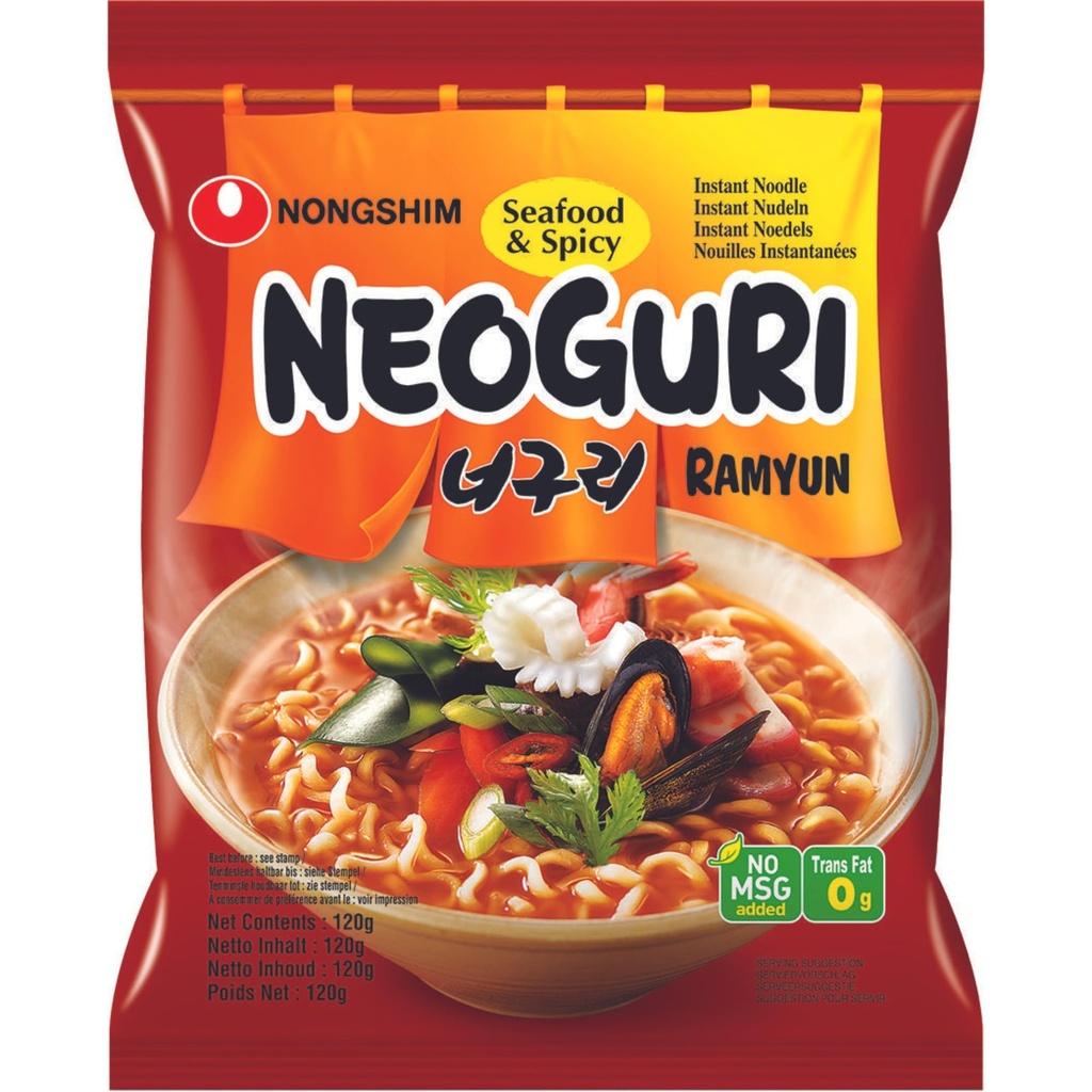 [EAS11661] Nongshim Neoguri Hot Instant Noodle 120GM