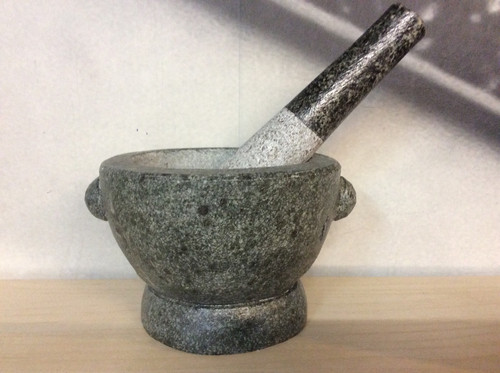 [STO13294] Stone Mortar 15Cm