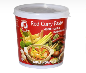 Cock Red Curry Paste 400GM