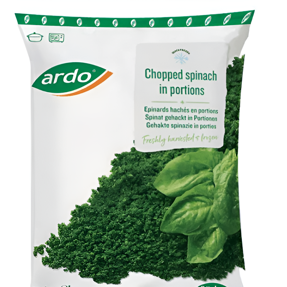 Ardo Chopped Spinach 1KG