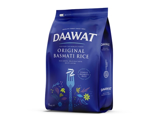 Daawat original Basmati Rice 5kg (blue bag)