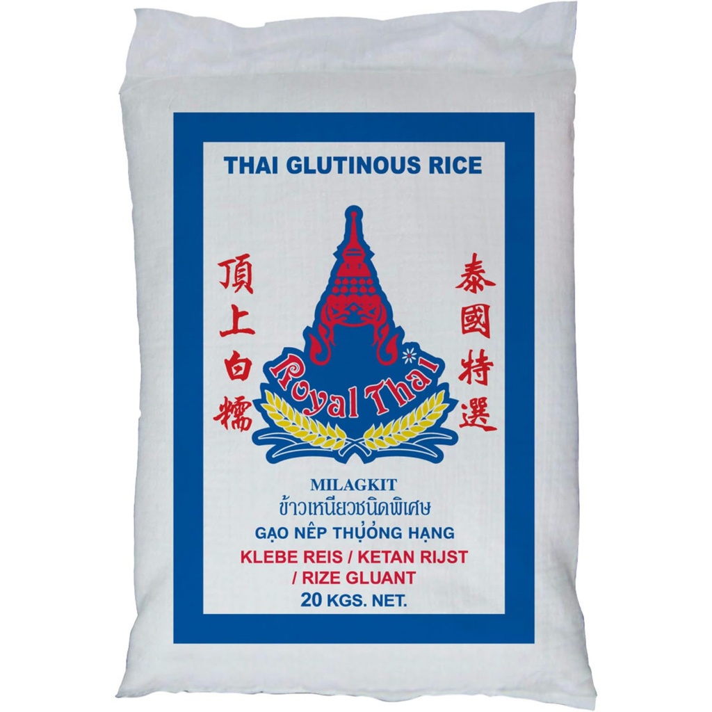 Royal Thai Glutinous Rice 20Kg