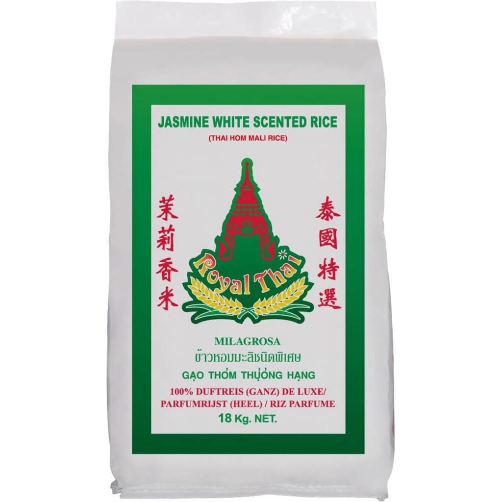 Royal Thai Perfume Longgrain Rice 18KG