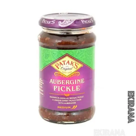 Patacks Brinjal Pickle Medium 312g