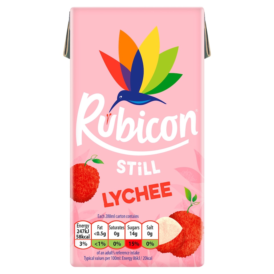 Rubicon Lychee Juice 288ML