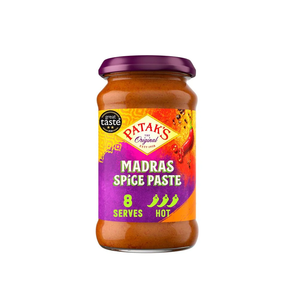 [PAS12037] Patak Madras Curry Paste 283GM