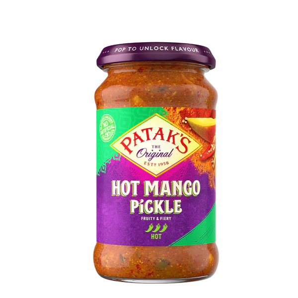 [PIC12034] Patak Hot Mango Pickle283GM