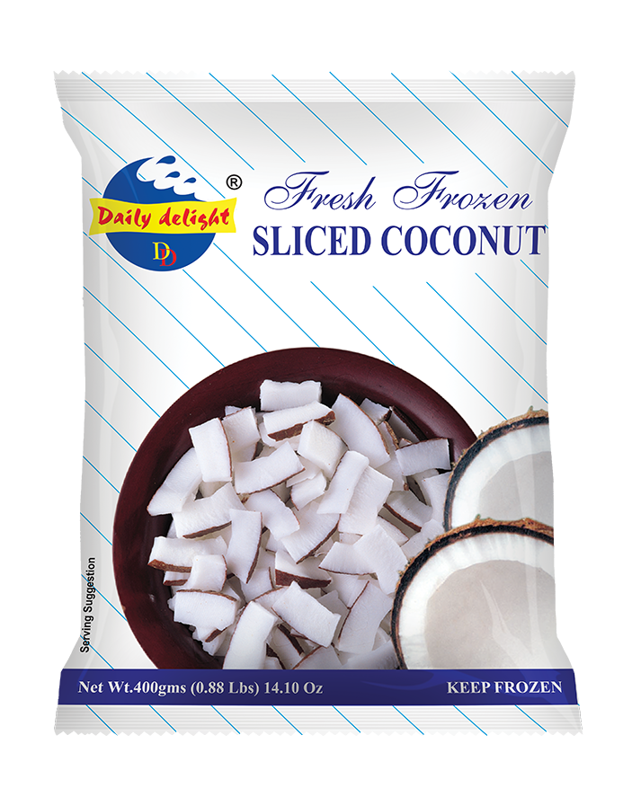 [FRO8860] Daily Delight Sliced Coconut 400GM