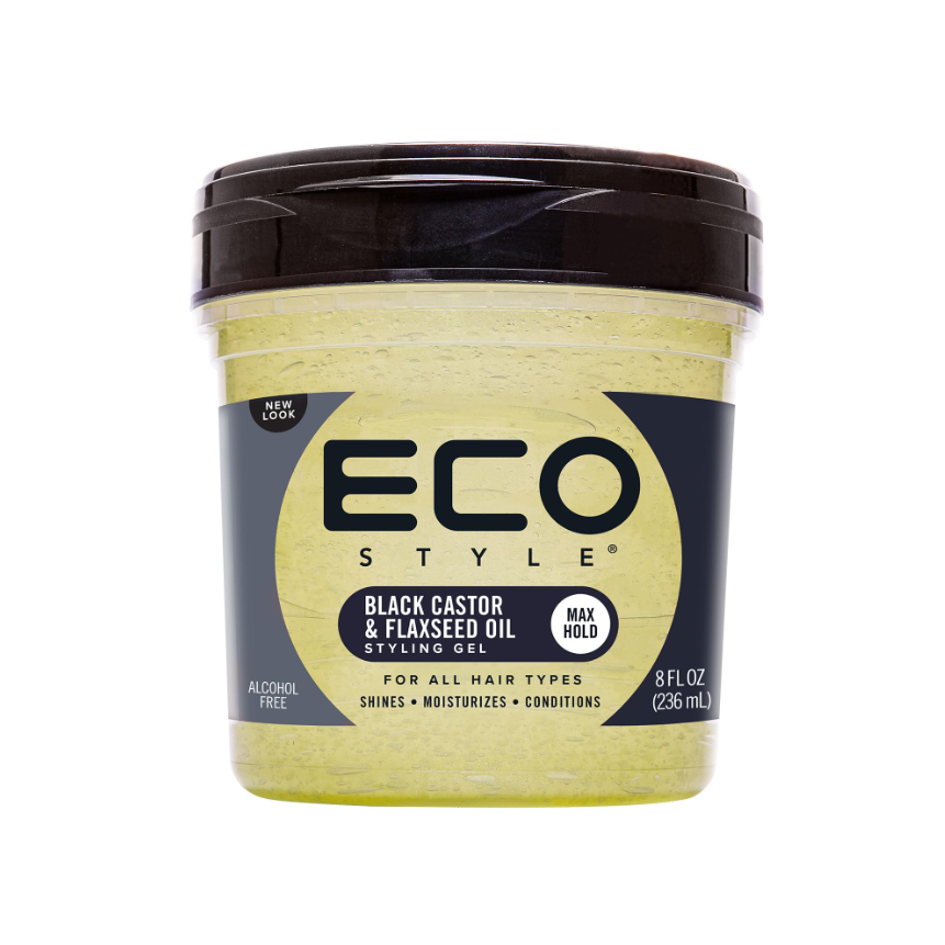[HEA9200] Eco Style Black Castor Oil 236 Ml