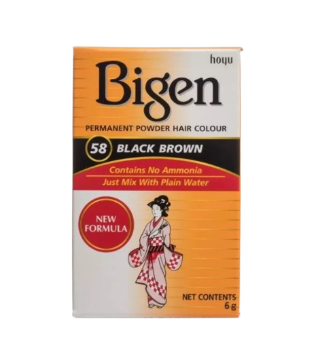 [HEA8073] Bigen Black Brown 6 Gm