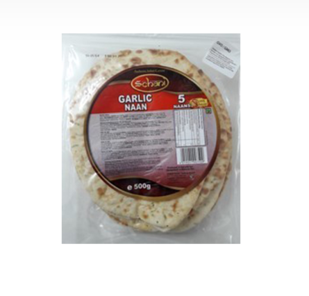 Schani Naan Garlic 500Gms