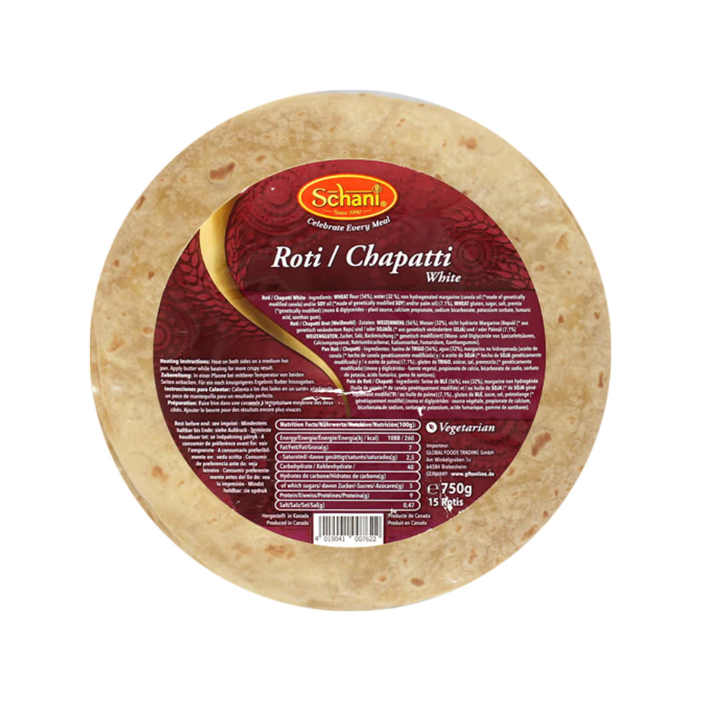 Schani Roti/Chapati 750Gms