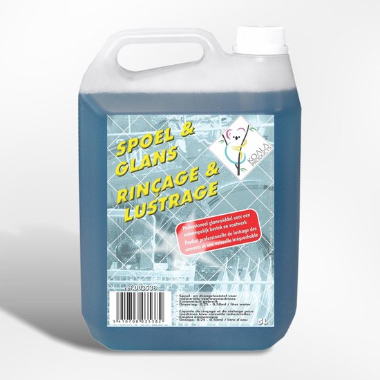Spoelglans-middel 5Ltr