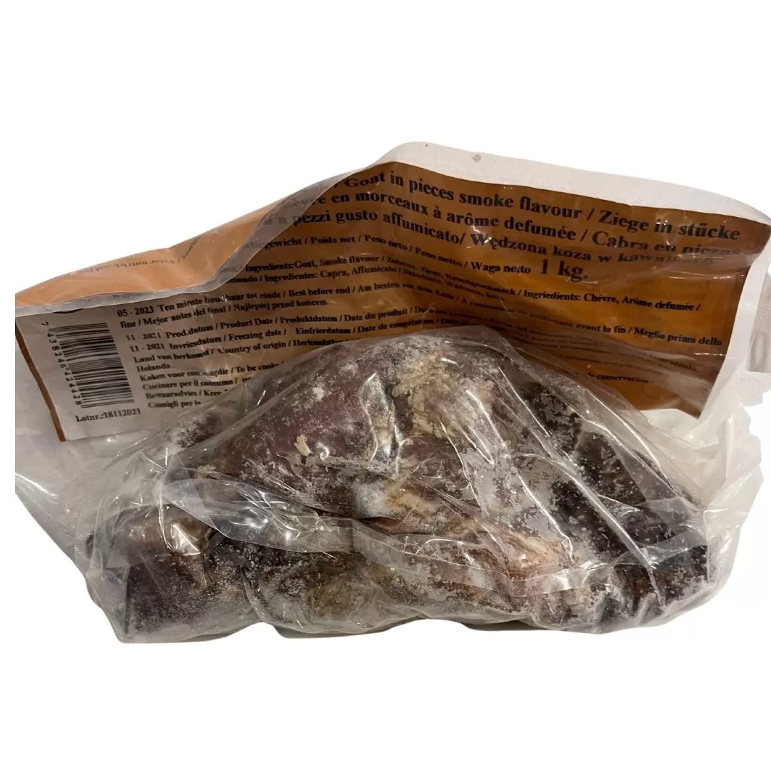 [MEA13192] EFP Goat Meat Smoked  1Kg