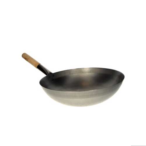 [STE14147] Wok Round Botton 14Inch