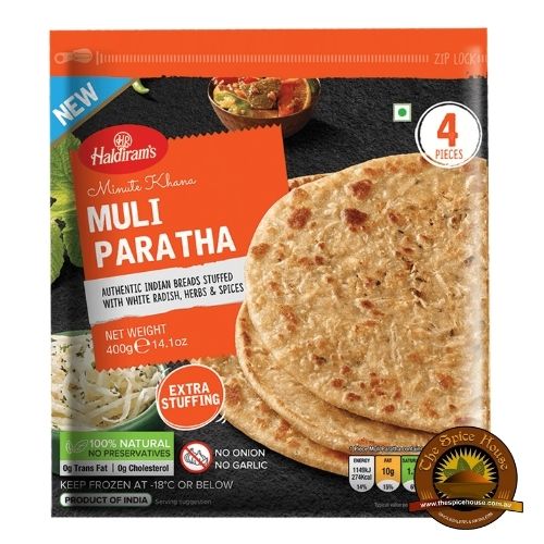 [FRO9891] Haldiram Muli Paratha 4Pcs