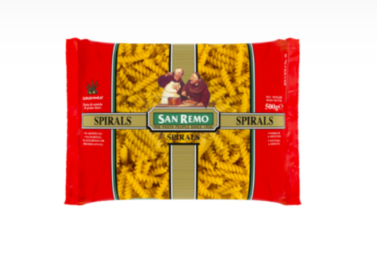 [EAS13241] Spirale Spagetti 500Gm