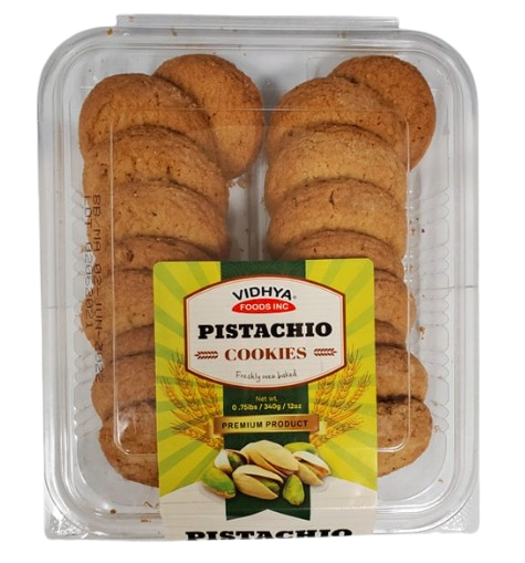 Vidhya Pistachio Cookies 400Gm