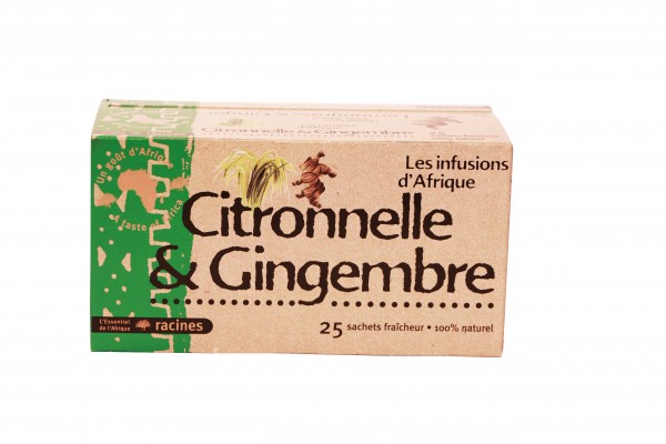[TEA8586] Citronnelle & Gingembre 40Gm