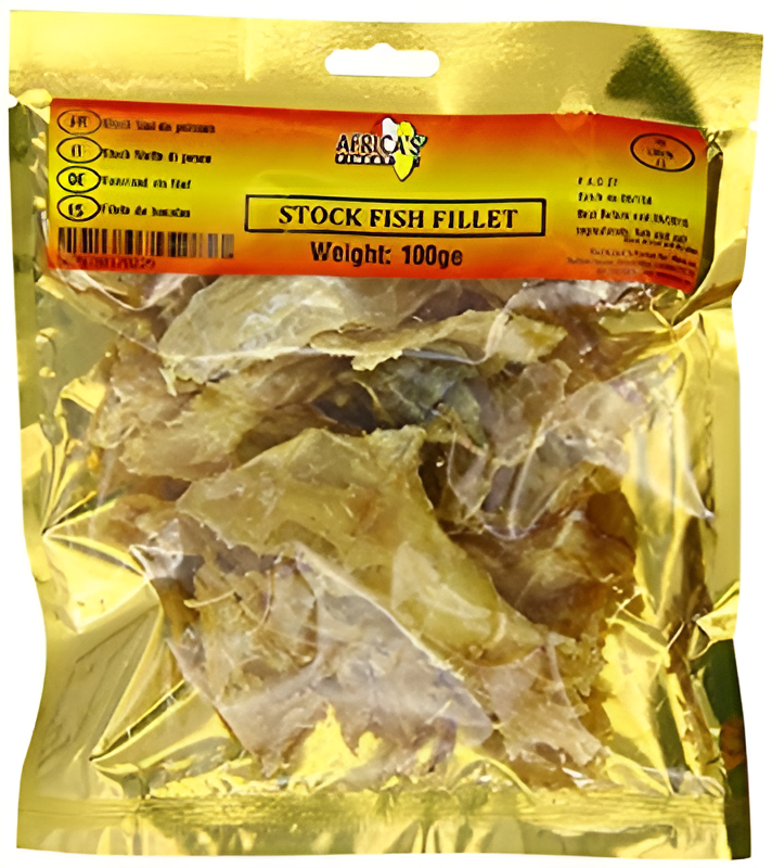 [FIS13291] Stockfish Fillet 100Gm