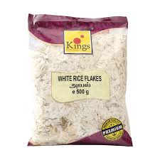 [RIC10576] Kings White Rice Flakes 500Gm