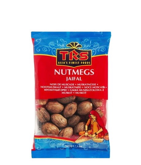 [WHO13845] Trs Muscade Whole(Nutmegs) 100Gm Jaiffel