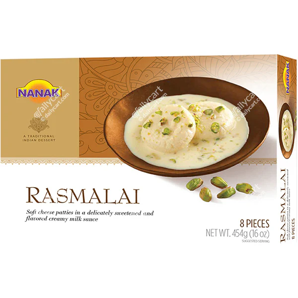 Nanak Frozen Rasmalai 454GM