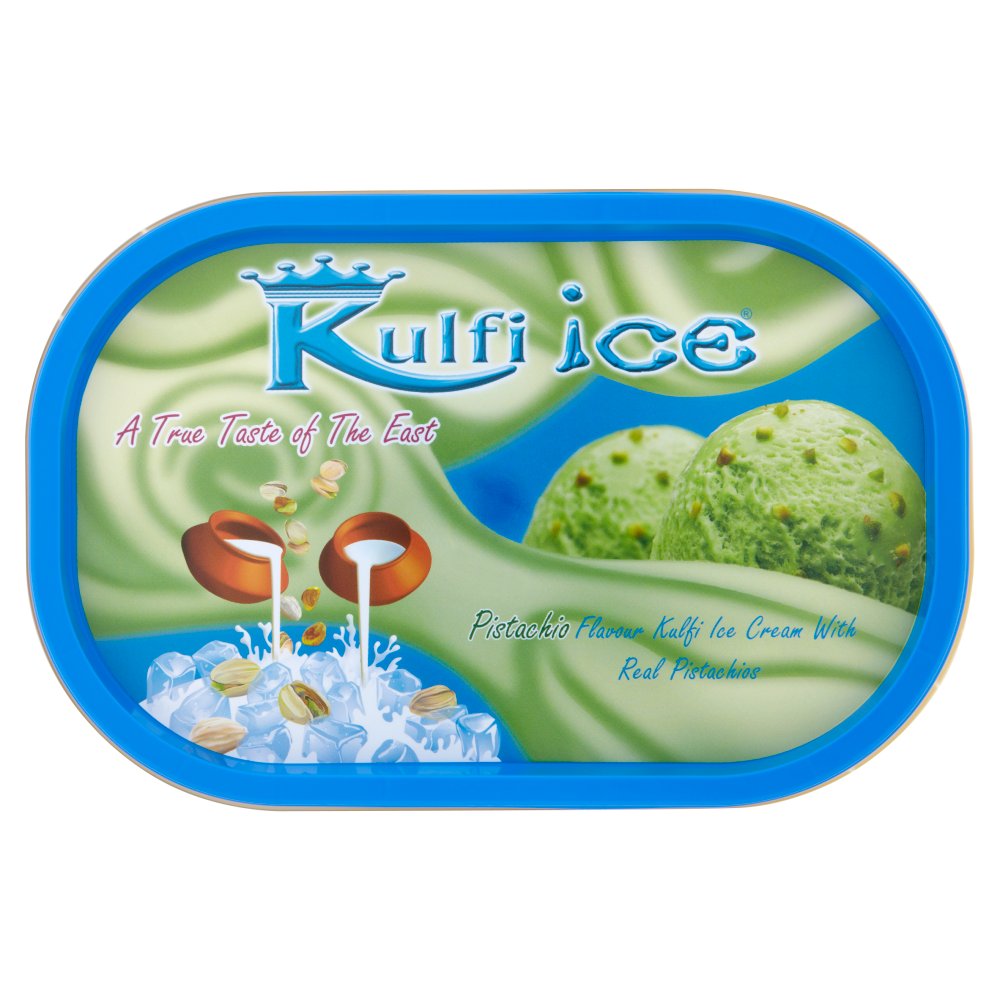 Kulfi Ice Pistachio Flavour 1Ltr