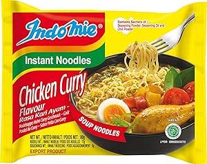 [EAS10247] Indomie Chicken Curry Flavour 40x80Gm