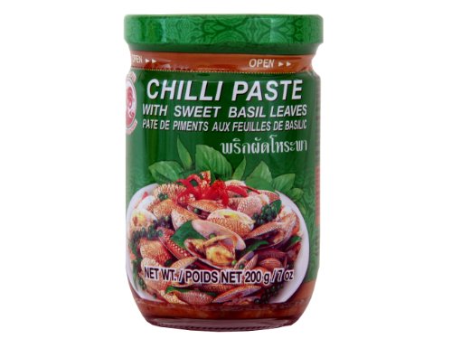 [PAS8530] Chilli Paste With Sweet Basil Leavws 200Gm