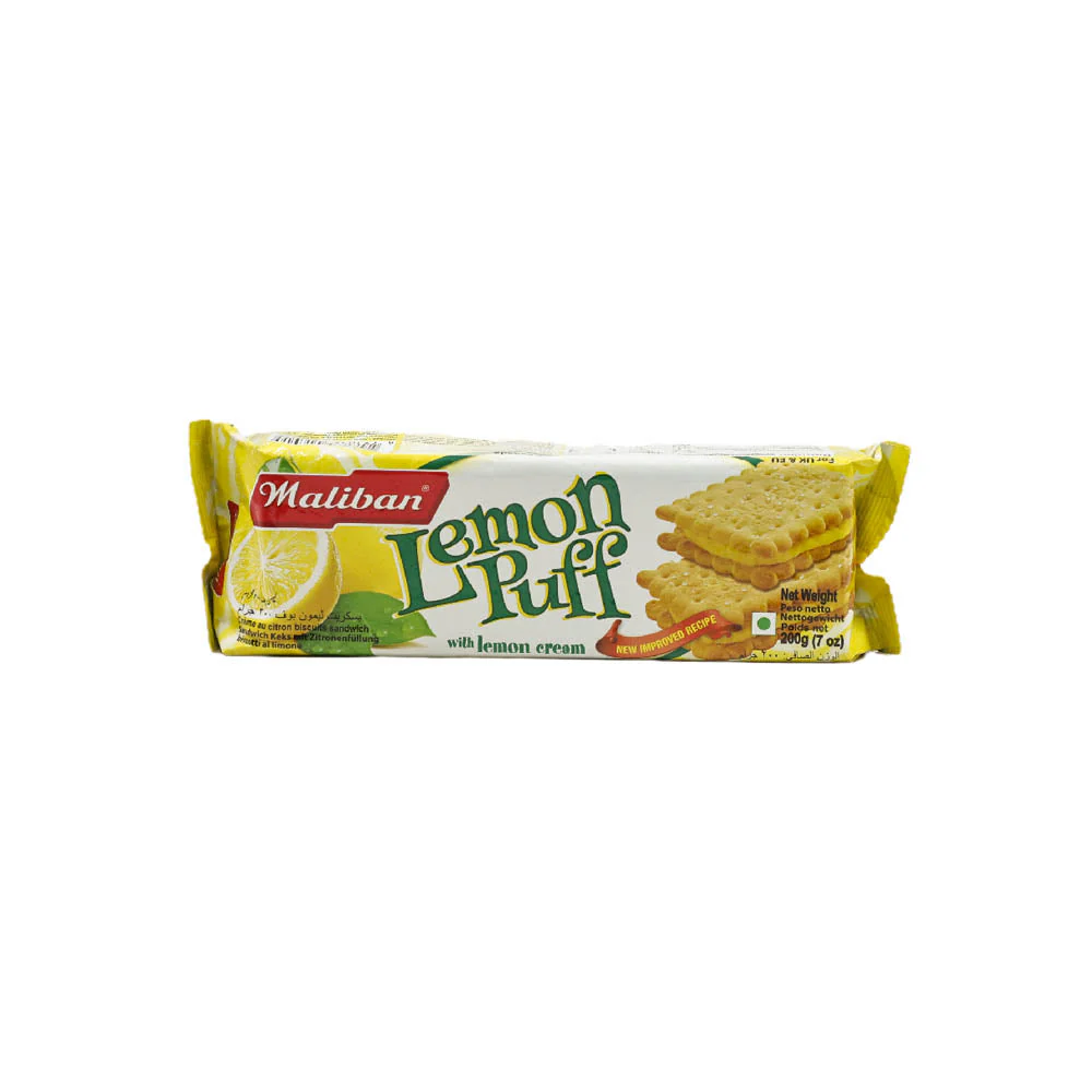 [COO11164] Maliban Lemon Puff 200Gm