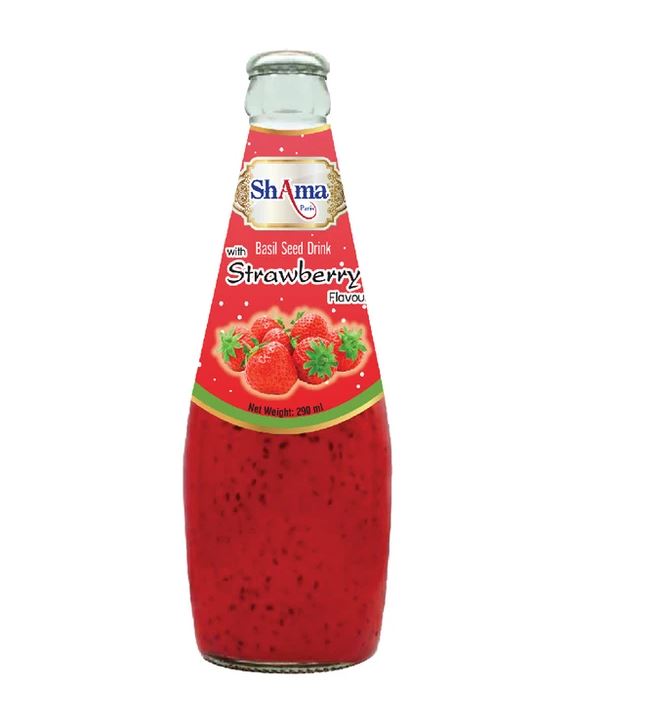 [SOF13048] Shama Basil Drink Strawbery 290ml