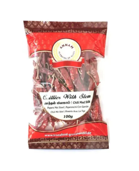 Annam Dried Red Chilli 100Gm