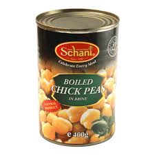 [BEA12860] Schani Chick Peas Boiled 400Gm x 12