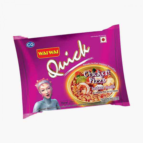 Wai Wai Quick Chicken Pizza 75Gm