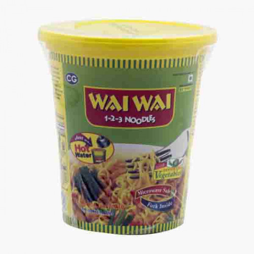Waiwai Noodles Cup 65Gm