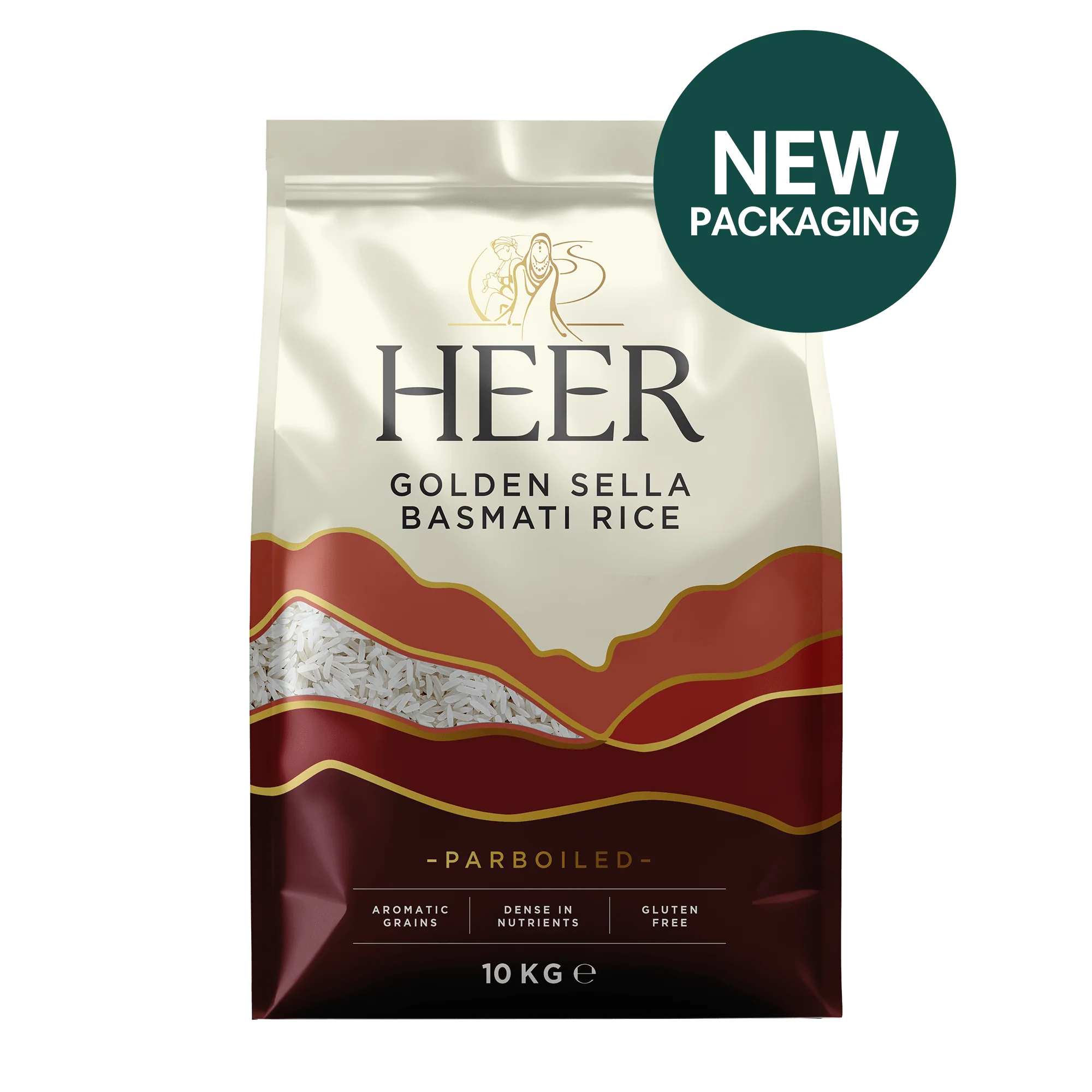 Heer Golden Sella Rice 10Kg