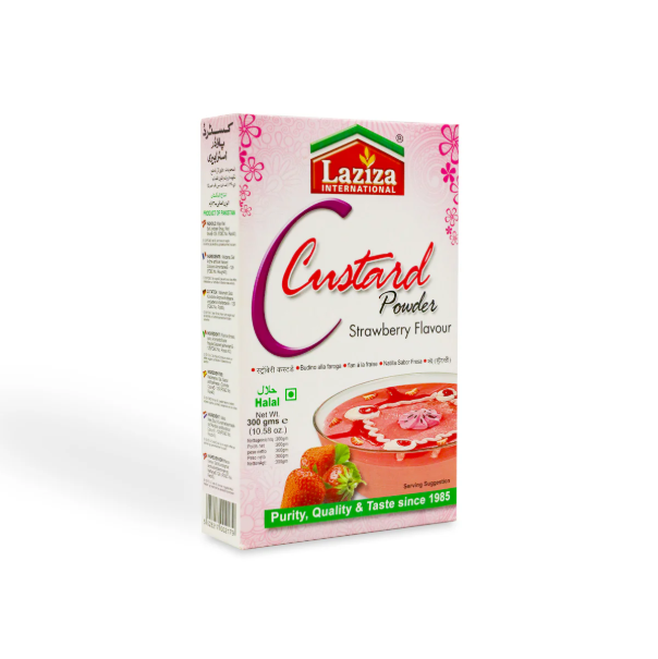 [GRO10785] Laziza Custard Stawberry 300Gms